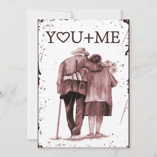 Timeless Love Feestdagenkaart (Voorkant)