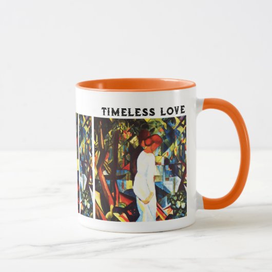 Timeless Love. Fine Art Valentijnsdag Gift Mokken (Rechts)