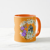 Timeless love story orange mok (Voorkant rechts)