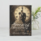 Timeless Love |  thema Happy Jubileum Kaart (Staand voorkant)