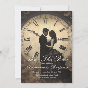 Timeless Love thema Opslaan datum Kaart