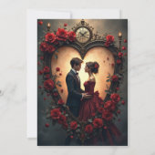 Timeless Love –Victorian Gothic Wedding Collection Kaart (Achterkant)