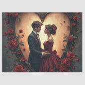 Timeless Love –Victorian Gothic Wedding Collection Tissuepapier (Voorkant)