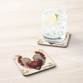 "Timeless Love Wings" Bier Onderzetter (Rechterzijde)