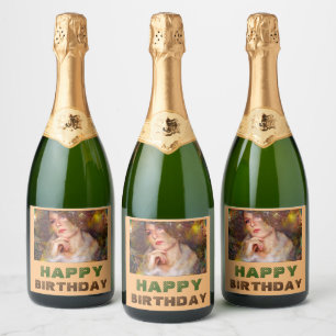 Timeless Moment Birthday Sparkling Wijnetiket