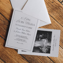 Timeless Old Money Black and White Wedding