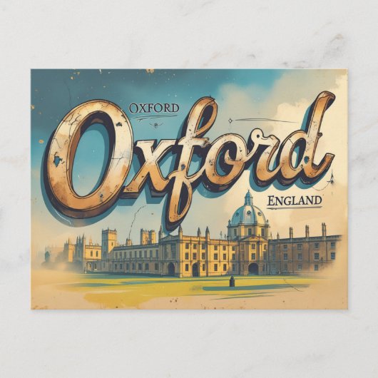 Timeless Oxford Views Briefkaart (Voorkant)