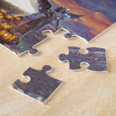 Timeless puzzle hourglass clock legpuzzel (Zijkant)