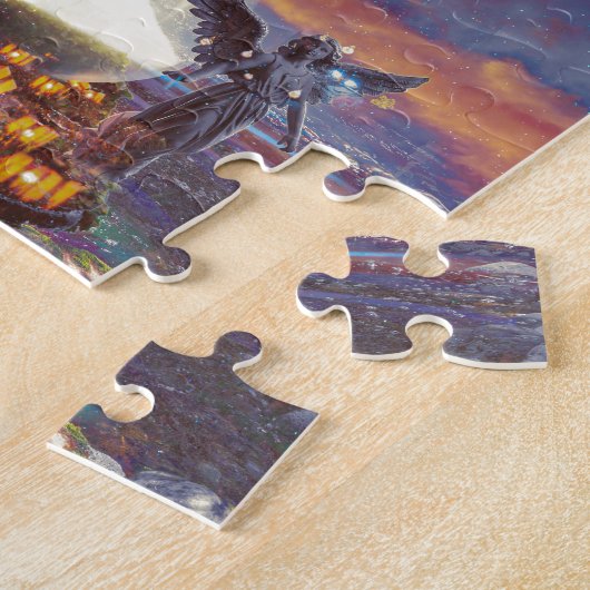 Timeless puzzle hourglass clock legpuzzel (Zijkant)