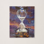 Timeless puzzle hourglass clock legpuzzel (Verticaal)