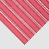 Timeless Red Stripes Classic Tissuepapier (Detail)