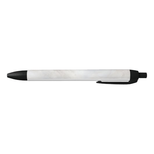 Timeless Refined Modern Luxury Marble Zwarte Inkt Pen (Bodem)