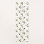 Timeless Sage Olive Wataercolor Chic Yogamat (Voorkant)