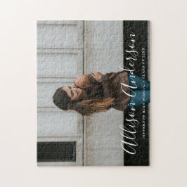 Timeless Script Photo Afstuderen Legpuzzel