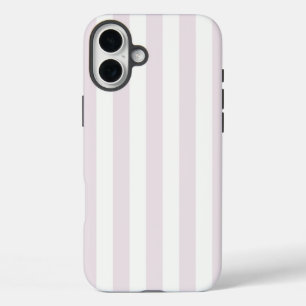 Timeless Stripes Pastel Pink iPhone 16 Plus Hoesje