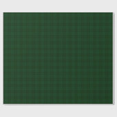 Timeless Tartan Plaid Forest Green Ralph Christmas Cadeaupapier (Vlak)