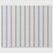 Timeless Ticking-Stripe Wrapping Paper – Nostalgis Cadeaupapier (Vlak)