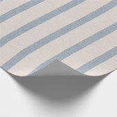 Timeless Ticking-Stripe Wrapping Paper – Nostalgis Cadeaupapier (Hoek)