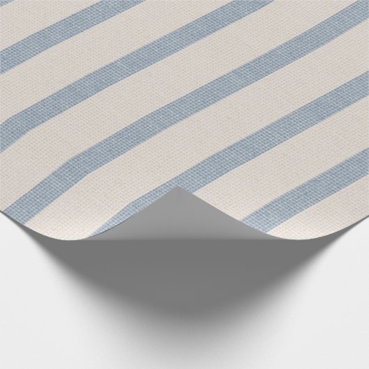 Timeless Ticking-Stripe Wrapping Paper – Nostalgis Cadeaupapier (Hoek)