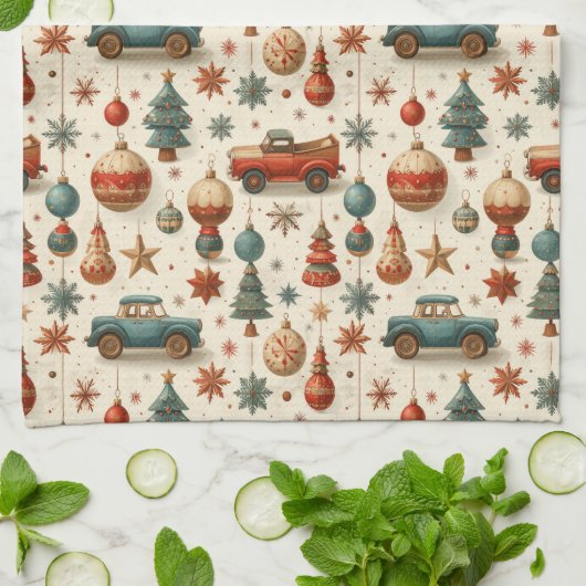 Timeless Toy Car Theedoek (Gevouwen)