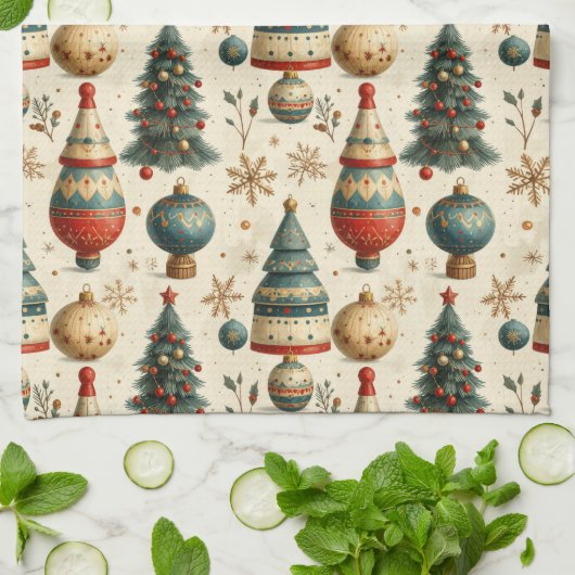 Timeless tree theedoek (Gevouwen)