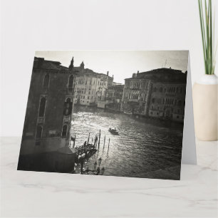 TIMELESS VENICE Folted Wenskaart Kaart