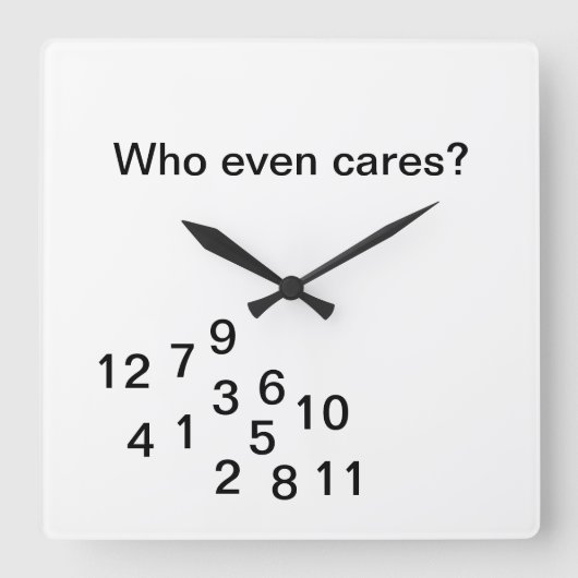 Timeless wall klok (Voorkant)