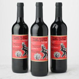 Timeless Wine Labels for Nostalgic Moments! Wijn Etiket