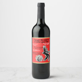 Timeless Wine Labels for Nostalgic Moments! Wijn Etiket
