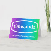 timepodz - Ik wed dat je je niet realiseerde Kaart (Voorkant)