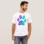 timepodz regenbooghondenjaren - 99 t-shirt (Voorkant volledig)