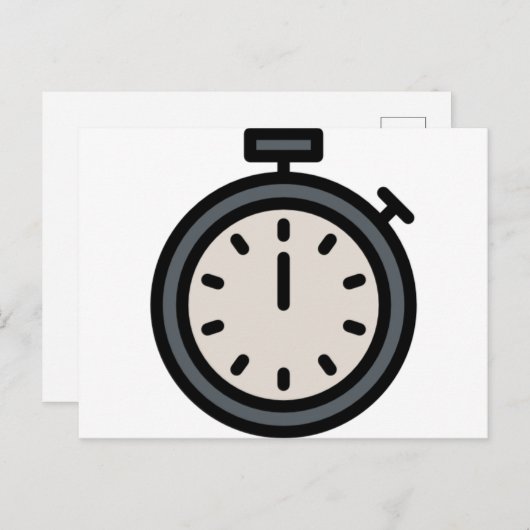 timer briefkaart (Voorkant / Achterkant)