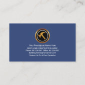 Timer Layer Handyman Border Visitekaartje (Achterkant)