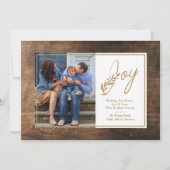 Timer Lijst kerstfeestdag Feestdagenkaart (Voorkant)