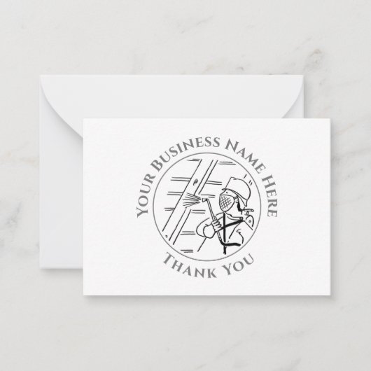 Timer Treatment - Bedankt voor je briefkaart (Voorkant)