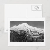 Timerline Lodge en Mt. Hood Photografie Briefkaart (Voorkant / Achterkant)