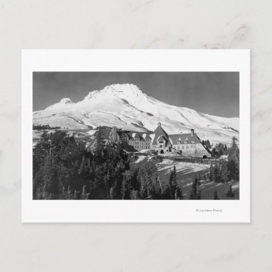 Timerline Lodge en Mt. Hood Photografie Briefkaart (Voorkant)