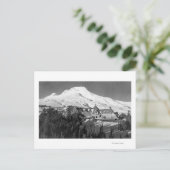Timerline Lodge en Mt. Hood Photografie Briefkaart (Staand voorkant)
