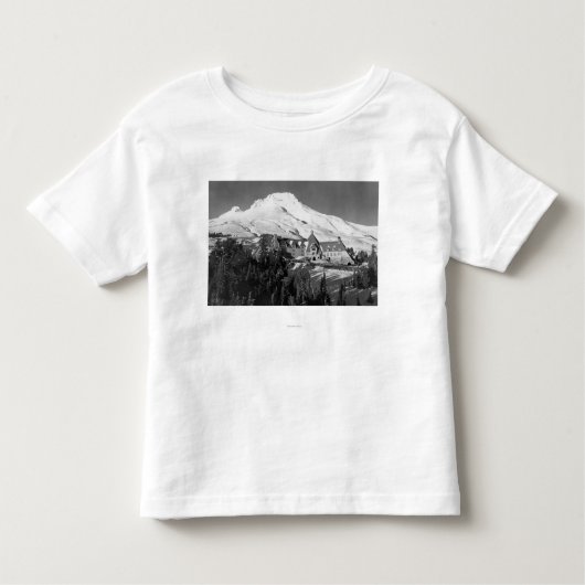 Timerline Lodge en Mt. Hood Photografie Kinder Shirts (Voorkant)