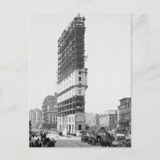 Times Building, New York: 1904 Briefkaart (Voorkant)