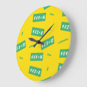 Times four yellow learning grote klok (Hoek)