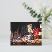 Times Sq Billboards Briefkaart (Staand voorkant)