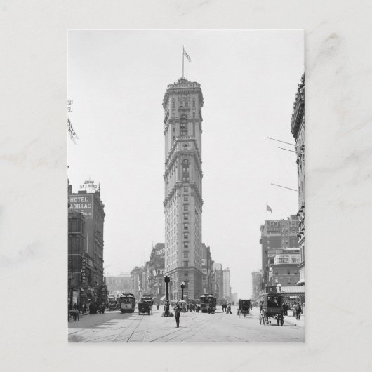 Times Square, 1908 Briefkaart (Voorkant)