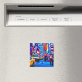 Times Square 2 Pop Magneet (Insitu (Vaatwasser))