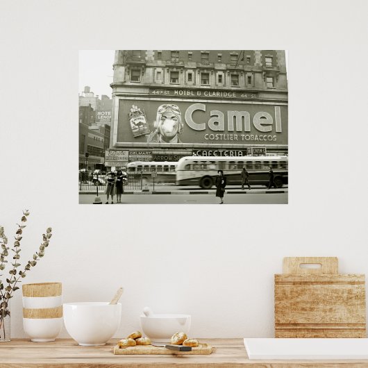 Times Square Adverteren: 1943 Poster (Keuken)