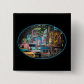 Times Square Billboards Button (Voorkant)