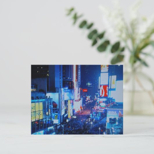 Times Square briefkaart (Staand voorkant)