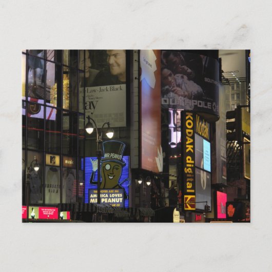 Times Square Briefkaart (Voorkant)
