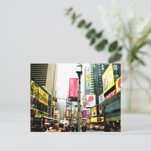 Times Square Briefkaart (Staand voorkant)