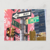 Times Square Briefkaart (Voorkant)